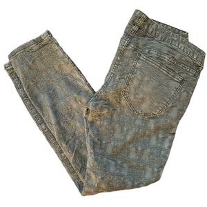 Free People Waist 27” Low Rise Skinny Jeans
